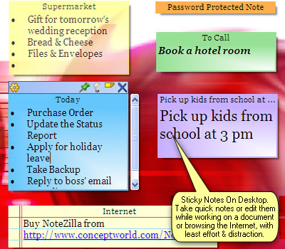 NoteZilla Screenshot